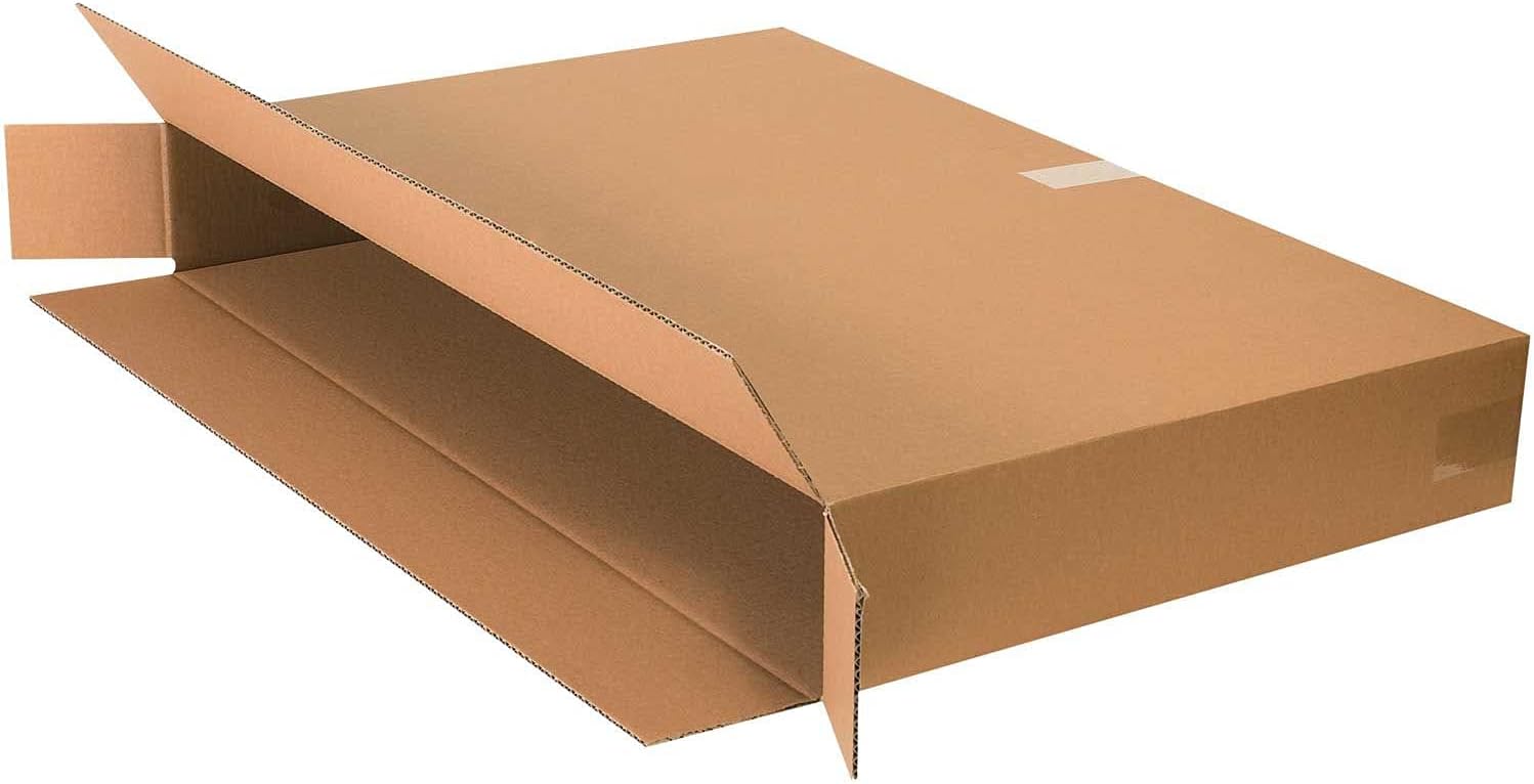 The Packaging Wholesalers 36 x 5 x 24 Inches Picture and Mirror Shipping/Moving Boxes, 20-Count (BS360524FOL)