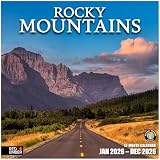 RED EMBER The Rockies 2026 Wall Calendar 12 Month | 12' x 24' Open | Thick & Sturdy Paper | Holiday Gift | Rocky Mountains Nature Calendar 2026