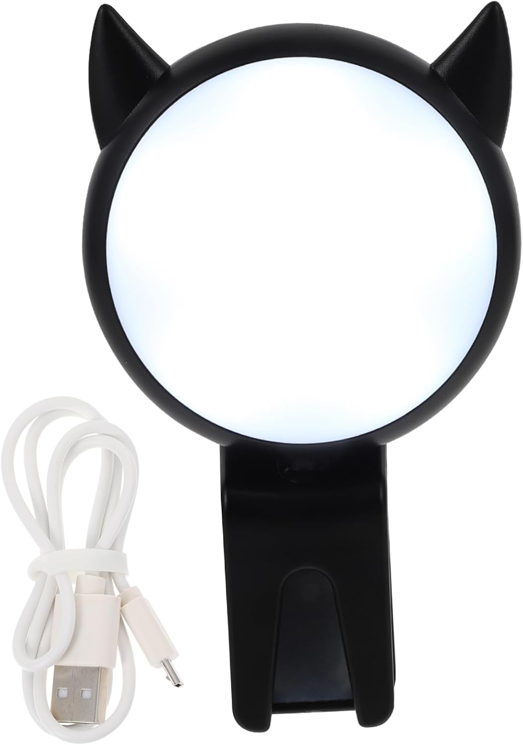 Gadpiparty Portable Mobile Phone Luminous Ring Selfie Fill Light Clip for Led Light for Phone