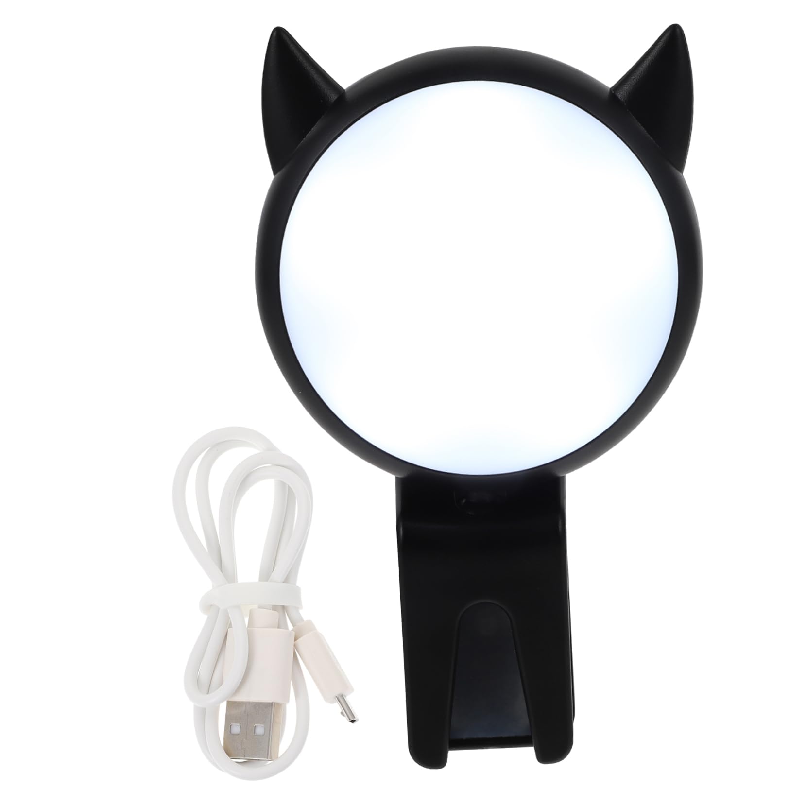Gadpiparty Mini Beauty Lamp Clip-on Compact Phone Fill-in Ring Light for Live Stream