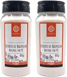 Kit 2X: Extrato de Baunilha em Pó Natural Good4me 80g