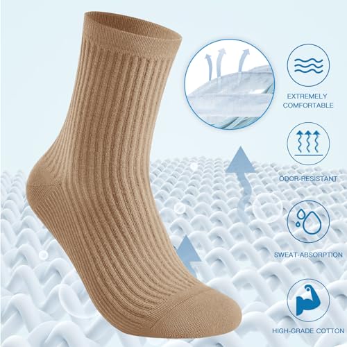 J-BOX Men's Athletic Socks,Men's Running Ankle with Cushion,Low Cut Sport Tab Socks 4 Pairs3