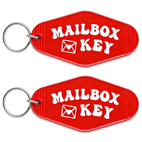 Image of MailBox Keychain Bulk Mail Box Key Ring 2 Pack