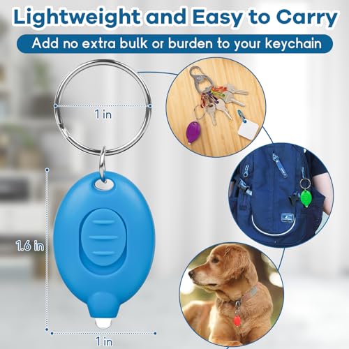 Uaimvie FL004 7 Pcs Led Keychain Flashlight Mini Keychain Light Ultra Bright Tiny Flashlight Small Portable Light Battery Powered thumb #4