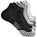 VBIGER Calcetines Deporte Hombre - 6 Pares Calcetines Running Tobillero Corto Atlético Endurance Algodón Compressport Termico Antiampolla Compresión para Correr Ciclismo Trekking Senderismo Trail Mtb