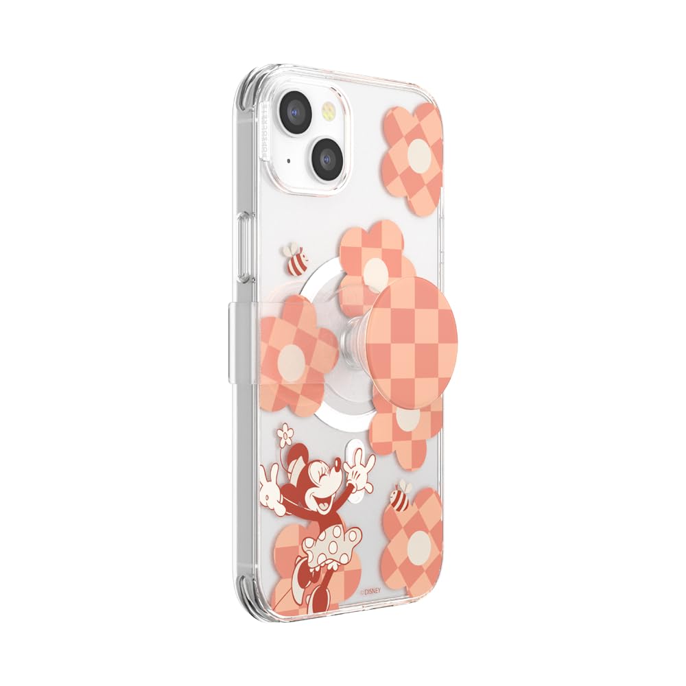 Funda PopSockets para iPhone 14 Plus que evita caídas y permite carga MagSafe 8