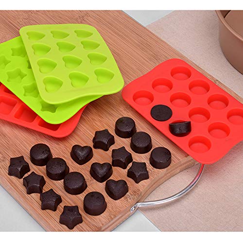 Queta - Set di 4 stampi in silicone per