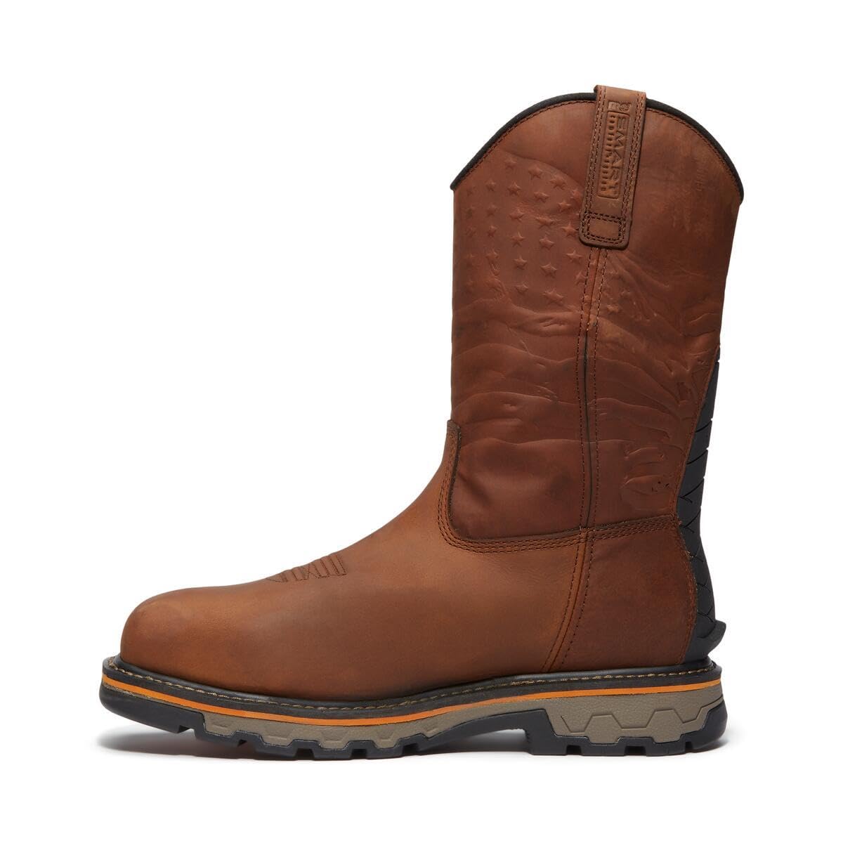 Timberland PRO True Grit Pull On Composite Safety Toe Waterproof Botas de trabajo industriales occidentalesHombre