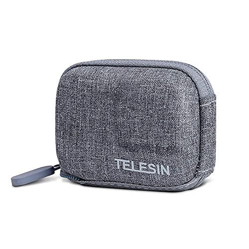 Mini Case para Câmera GoPro Hero 13/12 / 11/10 / 9 Black - Telesin Cor Cinza