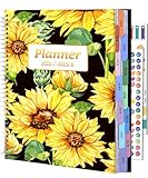 CAGIE Planner 2025-2026 for Women, Hourly Daily Planners July 2025-2026 Calendar Weekly and Monthly Large 25-26 Yearly Academic Agenda with Stickers Hardcover, 8.5 x 11