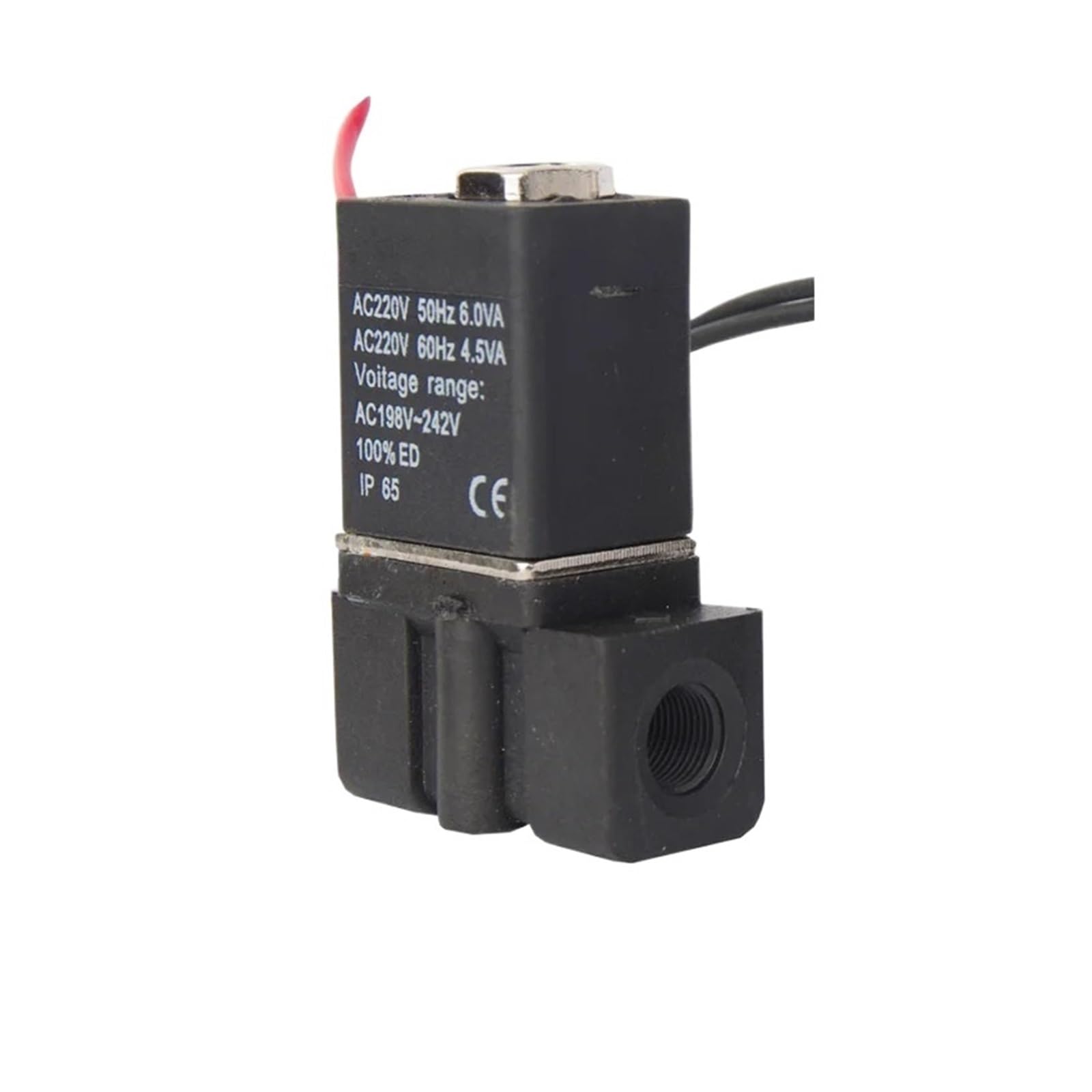 Vanne électromagnétique 2P025-08 plastique distributeur eau NPT 2 voies