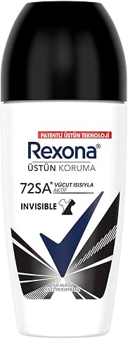 Rexona Üstün Koruma Kadın Roll On Deodorant Invisible 72 Saat Kesintisiz Koruma 50 ml