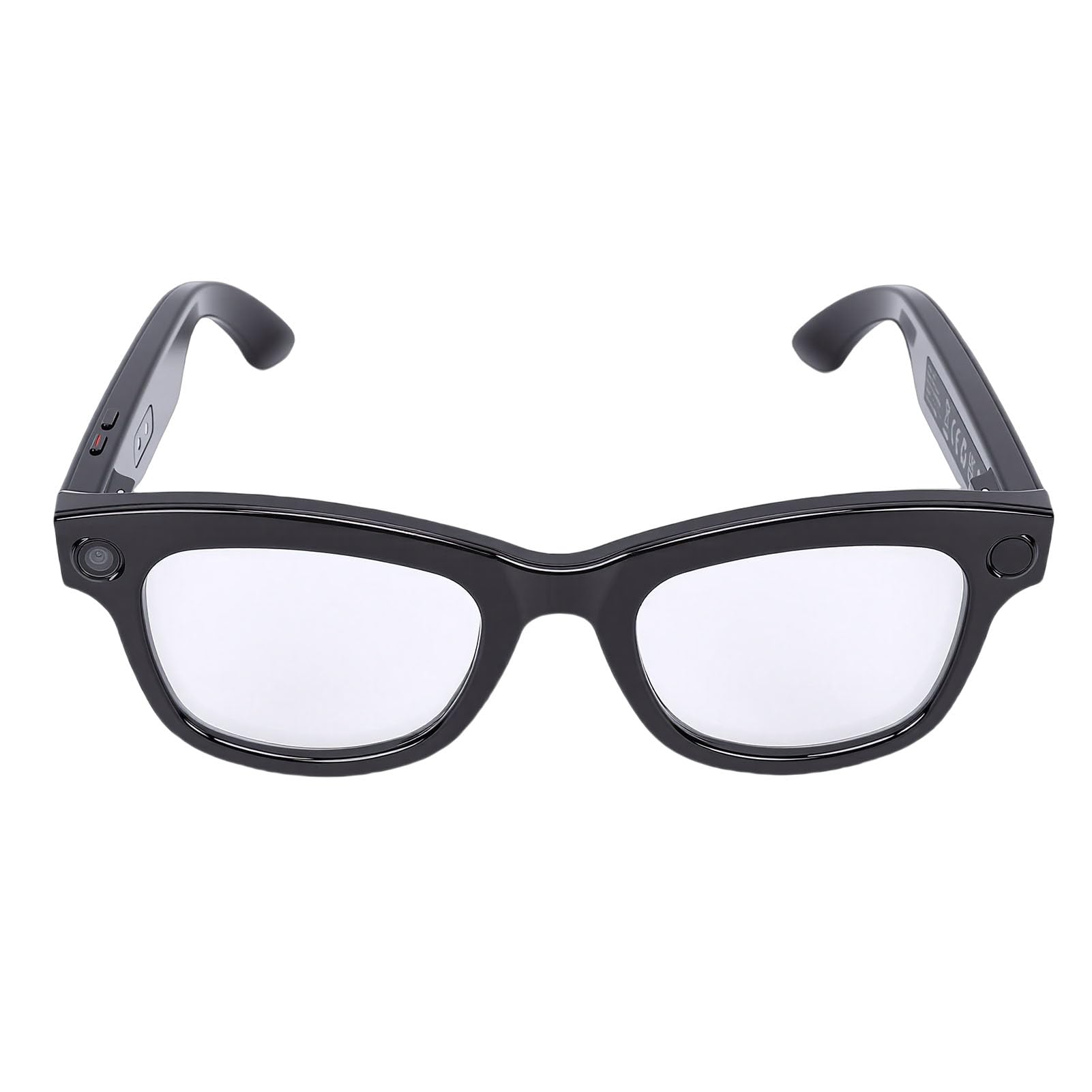 Lunettes Intelligentes AI avec Caméra, Appels Musicaux Bluetooth, Contrôle du Volume de Traduction en Temps Réel pour Plus de 100 Langues, Reconnaissance de Photos.Technol