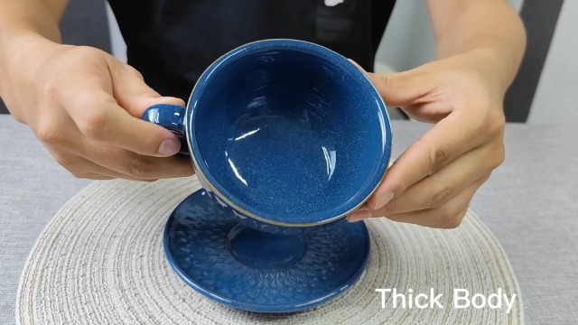 Amazon.com | Coffeezone Vintage Design 12 oz Ceramic Latte Art