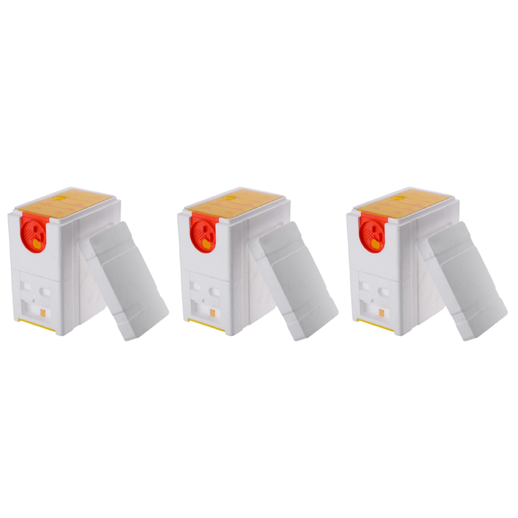 Aundhegrtt 3X Honey Beehive Frames Beekeeping Box Bee Hive Pollination Box Bee Mating Copulation Box Beekeeping Equipment