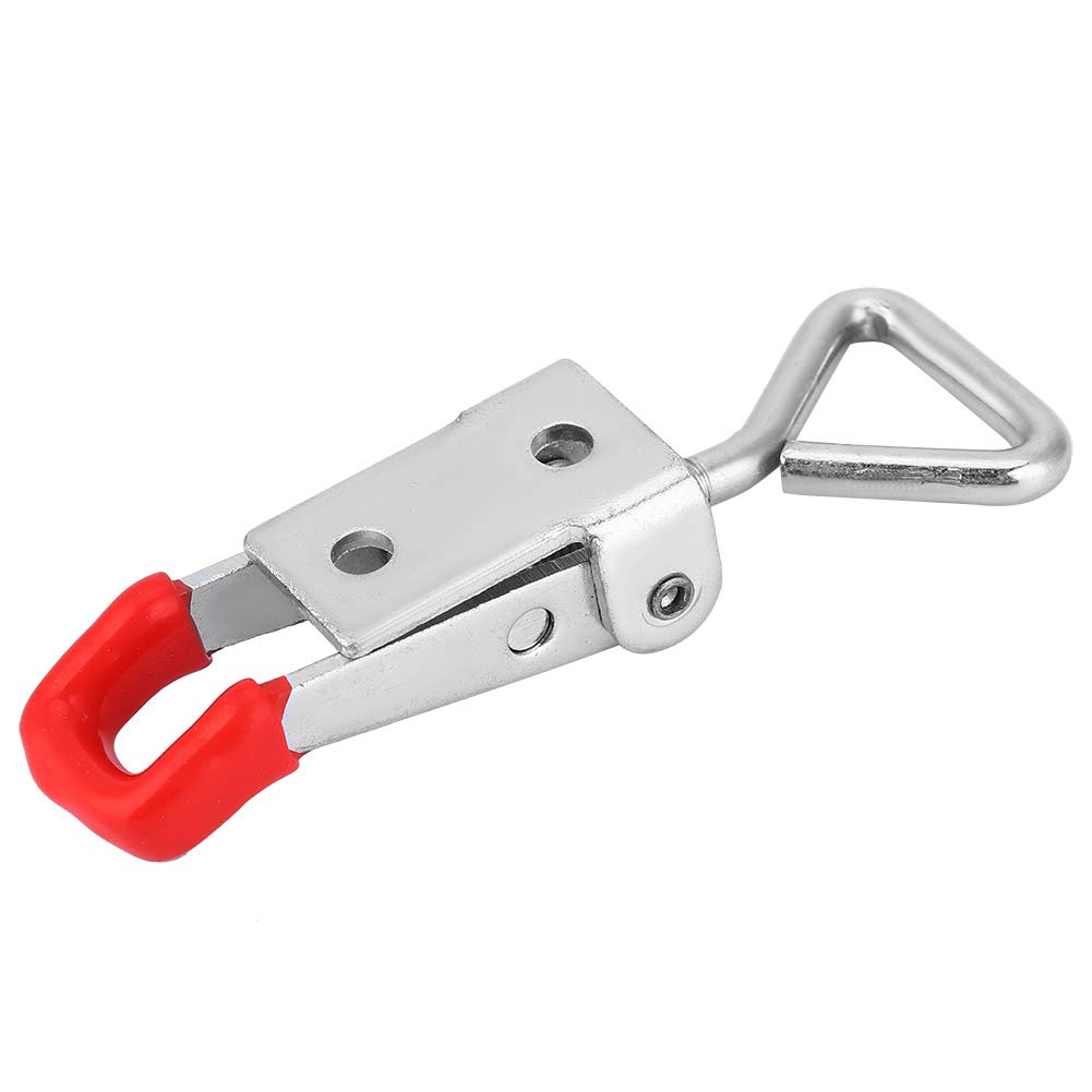 Hasp, Hasp 304 Stainless Steel Adjustable Toggle Catch Buckle for Various Box Cabinet, Quick Clip, Hardwareclampvise