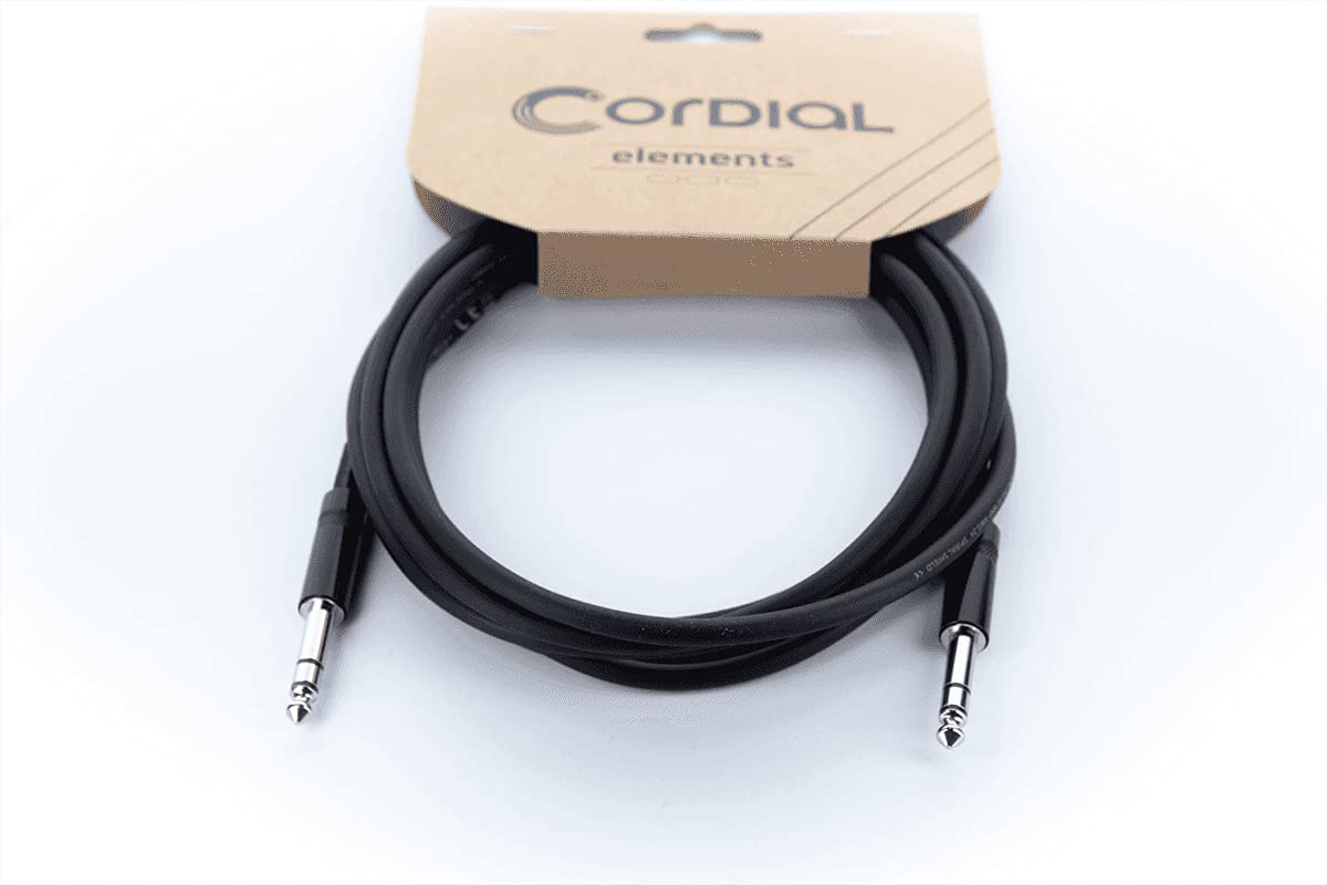 Cavo Audio Cordial EM 1.5 VV - Jack TRS Bilanciato 1,5m Nero - Foto 9