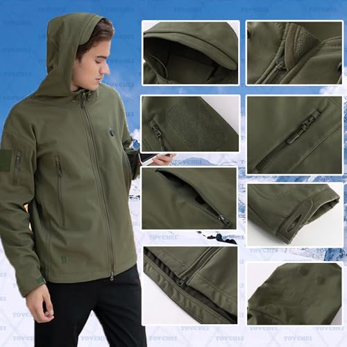 7 Zone Chaqueta térmica eléctrica inteligente miniatura 5