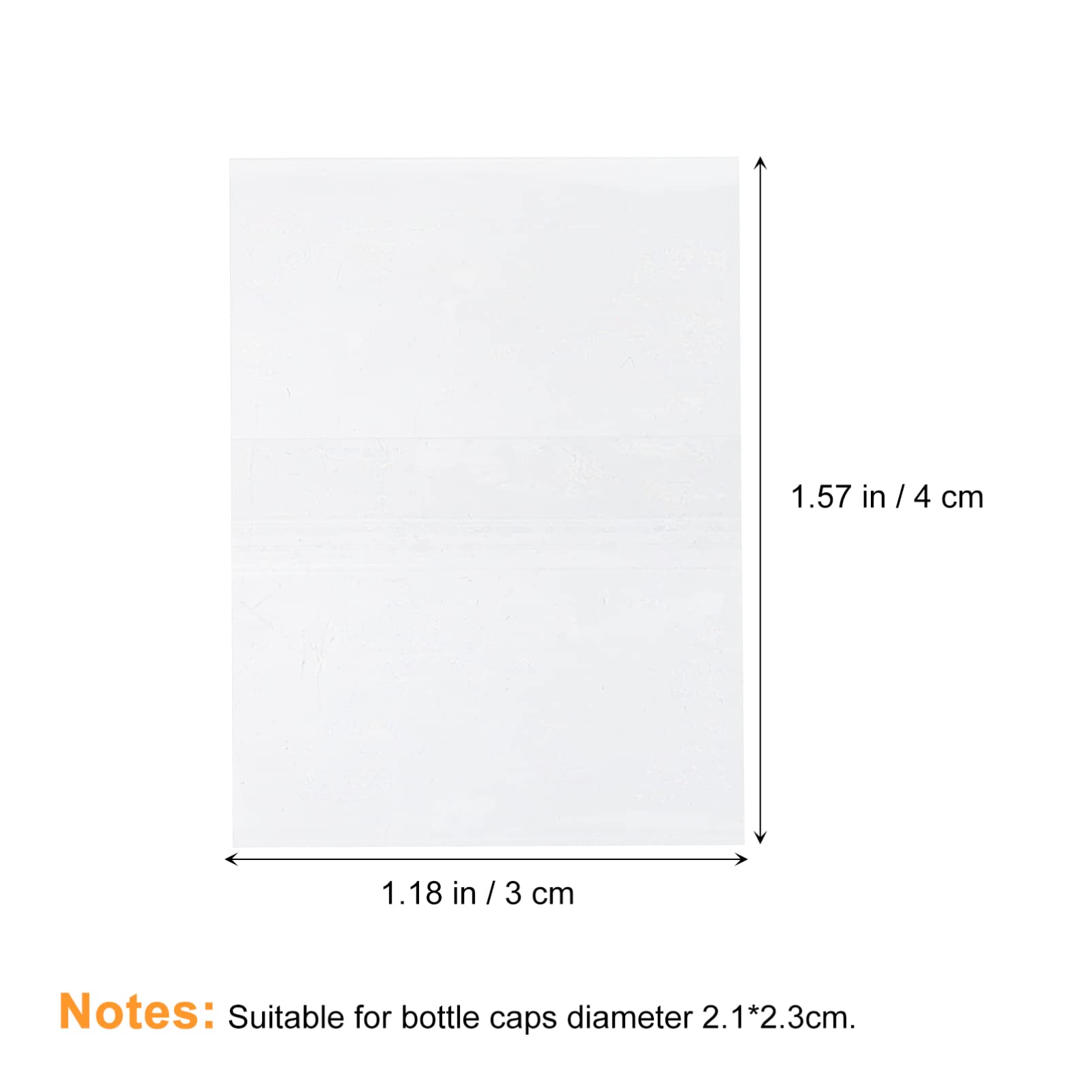 HOLIDYOYO 400pcs Wine Bottle Shrink Film Shrink Bag Polyolefin Shrink Film Heat Shrink Wine Sealer Film Shrink Capsules for Bottles Bottle Heat Shrink Film Clear Capsules Food Film Pvc