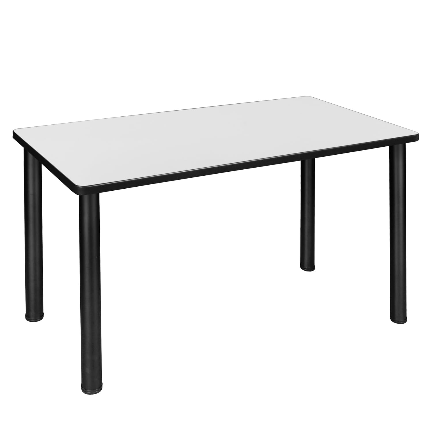 (only legs)Regency Kee Training Dining Tables, 42" x 24", White/Black