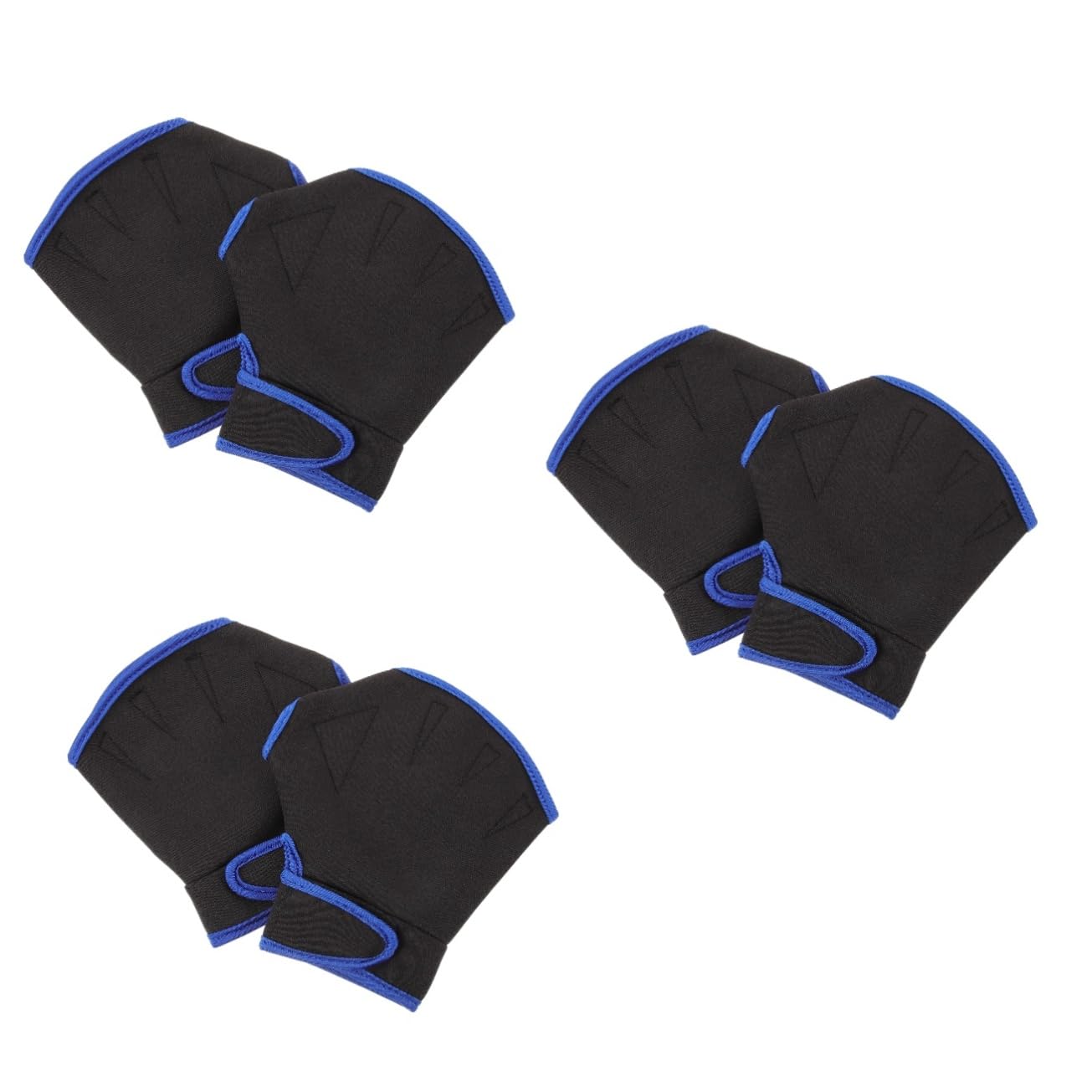 KESYOO 3 Pairs Swimming Webbed Gloves for Women Men Lap Swimming Accessories Diving Gloves Wear-Resistant Neoprene Material