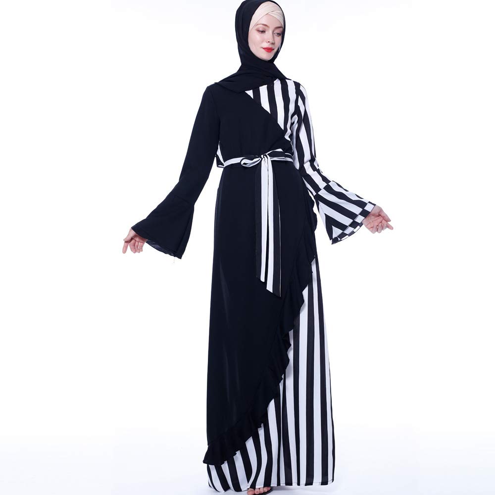 Buy Arabic Abaya Turkey Muslim Dress Kaftan Dubai Caftan Islamic Strip