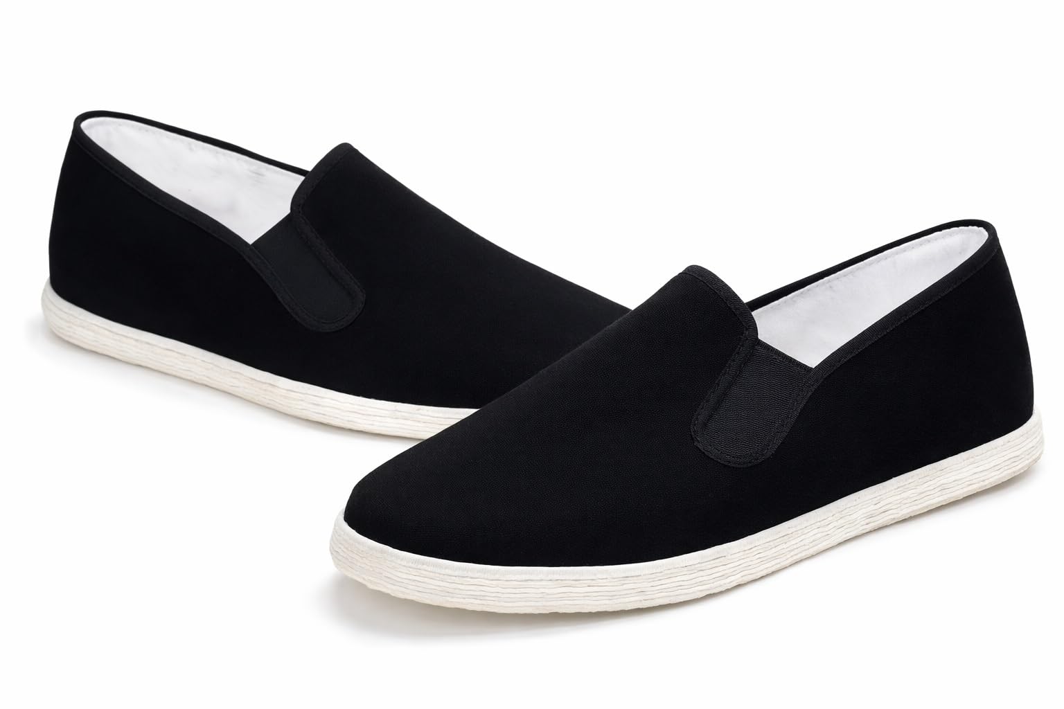 Lazutom Old Beijing Martial Art Kung Fu Tai Chi Cotton Sole Canvas Shoes