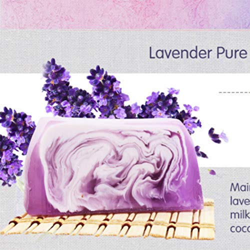 APRITECH® Aloe hand soap natural soap handmade soap Pure Natural Aloe essential oil soap (lavender)