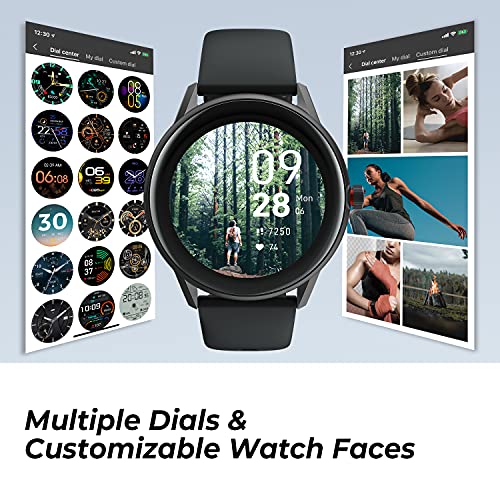 Smartwatch Soundpeats Watch Pro 1 New Upgraded, Spo2 Smart Watch For Men Women, Fitness Tracker 13 Sports Modes Heart Rate Monitor Sleep & Customizable Dials Ip68 Compatible With Iphone Android Phones #TOP4