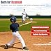 MOXOW Sagitta Baseball & Softball Pitching Machine with Ball Caddy - Portable Ball Launcher for Batting and Fielding Practice, Ideal for All Skill Levels