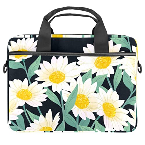 Sac ordinateur 14.5 pouces sacoche bandoulière pc portable 13.3 motifs marins fleurs