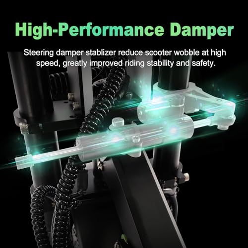 ZonDoo RoadHitter Electric Scooter with Seat (Grey Black) - 10000W Motor, 68 MPH Top Speed, 75 Mile Range - Image 4