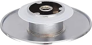 Basin Waste Easy Pop Up Bathroom Sink Push Button Click Clack Plug 66mm (Silver J216)