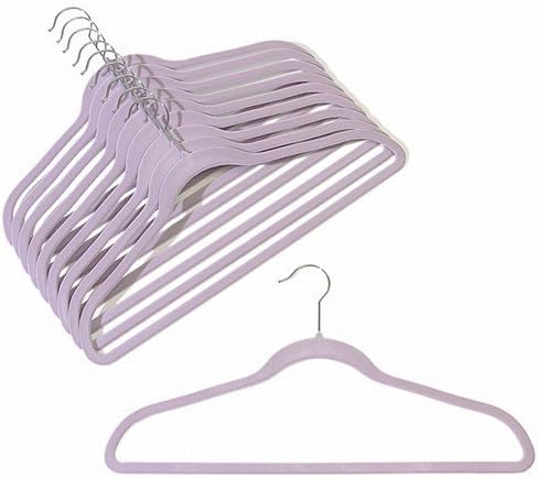 ClosetHangerFactory Slim-Line Lavender Shirt/Pant Hangers