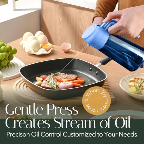 Image of YARRAMATE 16oz /470ml Light-Blocking Dark Oil Sprayer for Cooking (Skyblue)