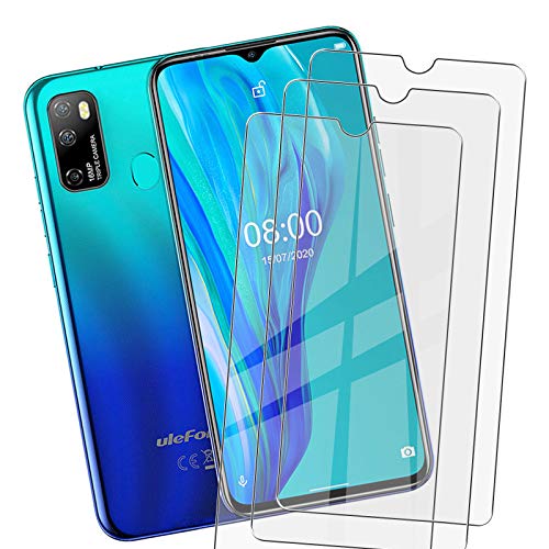 ELANG Screen Protector for Ulefone Note 9P/for Infinix Smart 5 /5A (6.52 inches) Tempered Glass Screen Protector,Case Friendly 9H Hardness HD Clear [Anti-Scratch] [Bubble Free] [Anti-Fingerprint] Film -[3Pack]