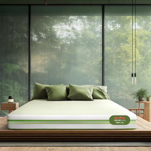 Image of Duroflex Tatva - Organic Cotton Fabric 6 Inch King Size Coir Mattress (78x72x6 Inch)