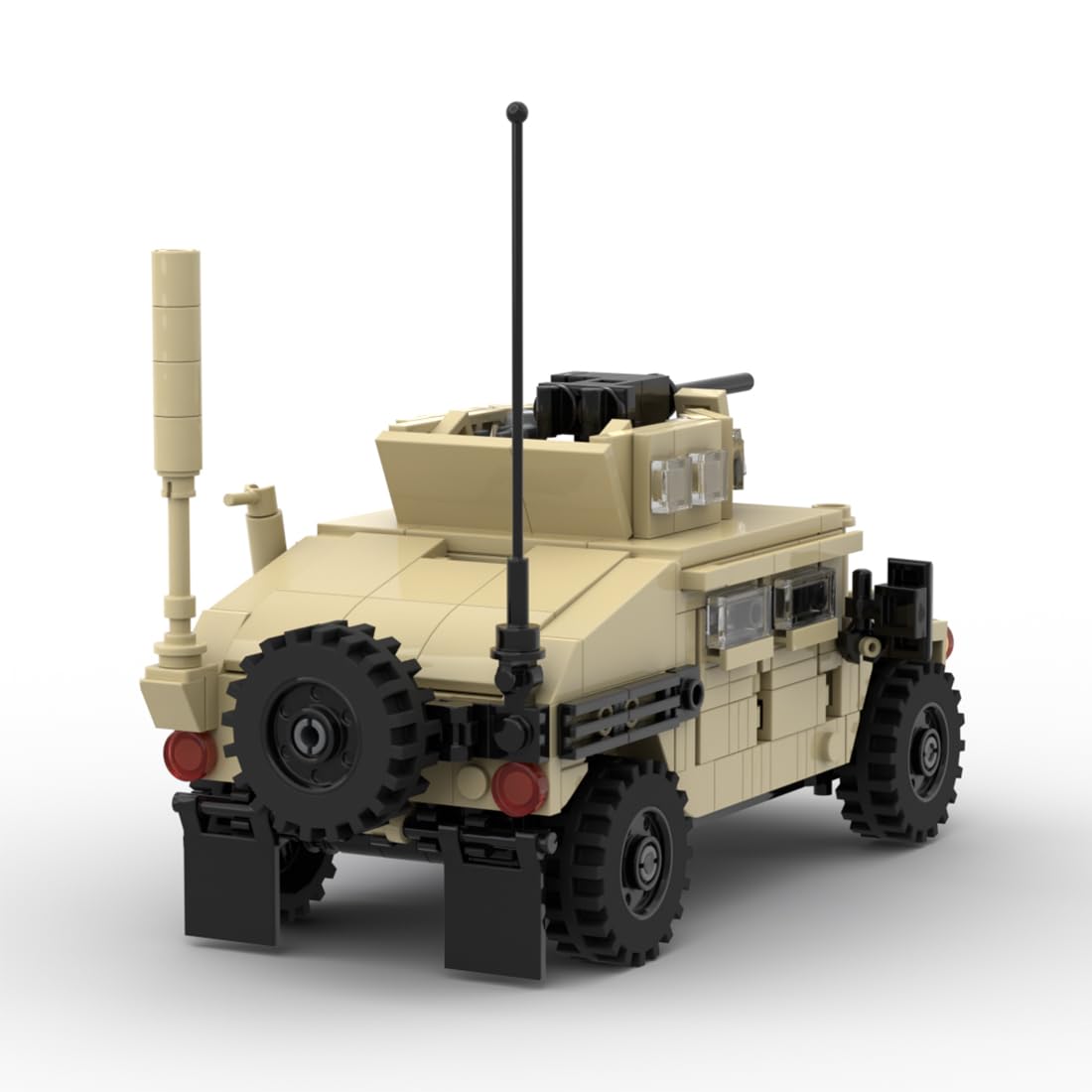Set di mattoncini da costruzione militari statunitensi, veicolo militare, modello carro armato, giocattolo da collezione e regalo per adulti, 430 pezzi