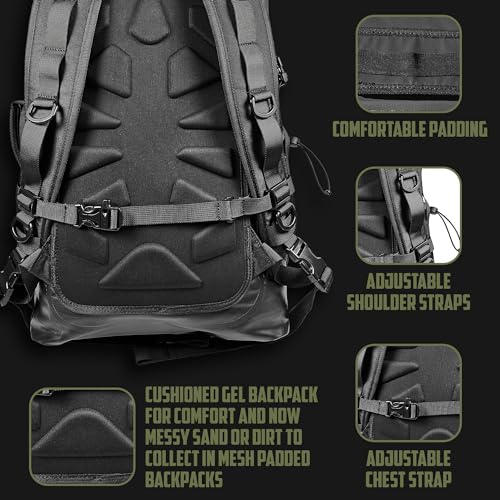 Bolsa seca impermeable FIELDCRAFT Wayfarer con cierre rolltop, mochila para actividades al aire libre como kayak, camping y pesca miniatura 4