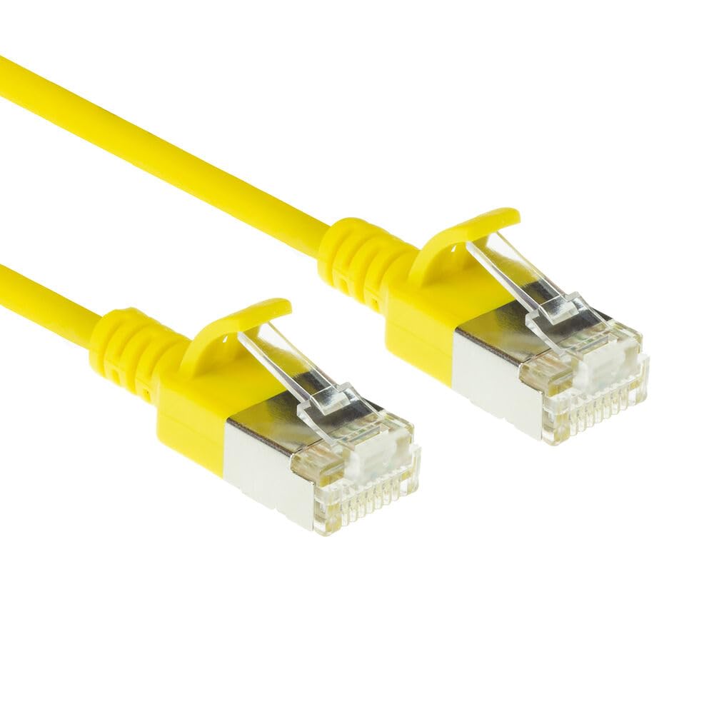 ACT LSZH S/FTP CAT6A Slimline Patch Cable Snagless with RJ45 Connectors