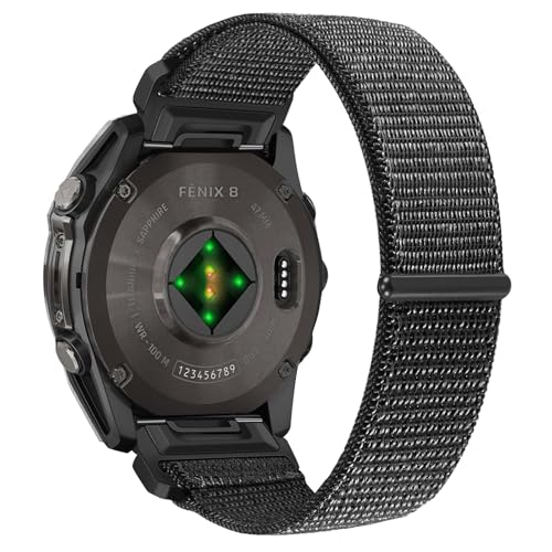 TRUMiRR Nylon Cinturino Sostituzione per Garmin Fenix 8 43mm / 7S / 6S / 5S, 20mm Fascia da braccio Quick Fit Sport per Epix Pro 42mm / Instinct 2S / Approach S70 42mm TRUMiRR Nylon Cinturino Sostituzione per Garmin Fenix 8 43mm / 7S / 6S / 5S, 20mm Fascia da braccio Quick Fit Sport per Epix Pro 42mm / Instinct 2S / Approach S70 42mm