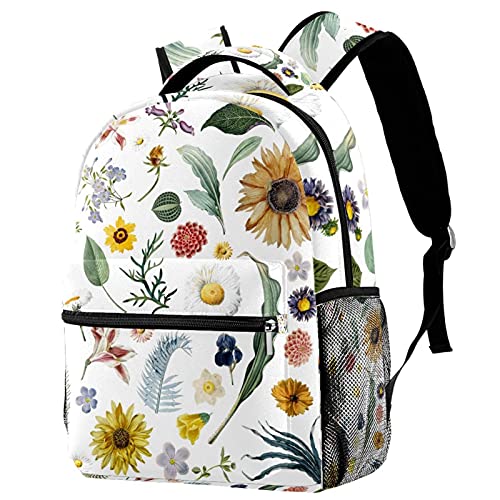 Sac à dos femme tournesol spacieux pour soulager vos épaules en voyage
