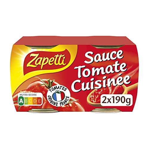 Zapetti – Salsa de tomate 380 g 4 unidades