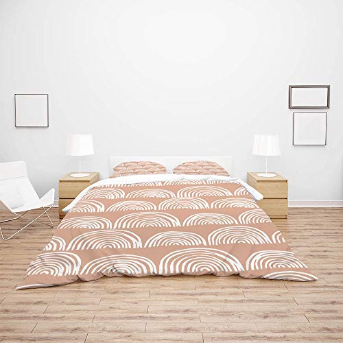 Funda nórdica King para un dormitorio de invierno acogedor con diseño Pattern 4