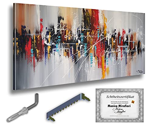 Monica Mirafiori I 140x70 cm I Quadro Dipinto a Mano I Pittura Acrilica I Arte Moderna I Quadri Moderni