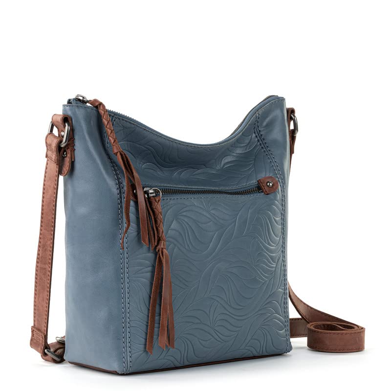 Image of The Sak Ashland Crossbody Purse - Women's Leather Handbag For Everyday & Travel - Cross Body With Adjustable Shoulder Strap