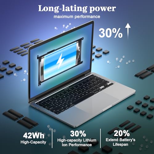 image for Easy Style YRDD6 Laptop Battery 42Wh Replacement for Dell inspiron 14 