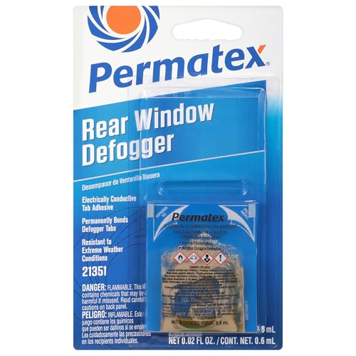 Permatex 21351-6PK Electrically Conductive Rear Window Defogger Tab Adhesive...