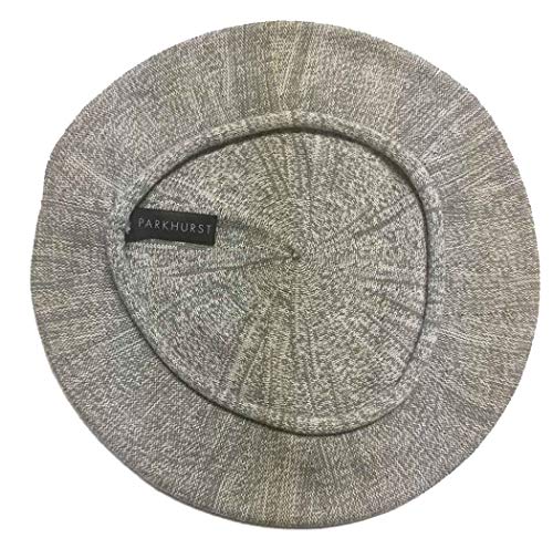 Parkhurst Of Canada 10-1/2 Inch Cotton Knit Beret (Graphite Twist) #TOP6