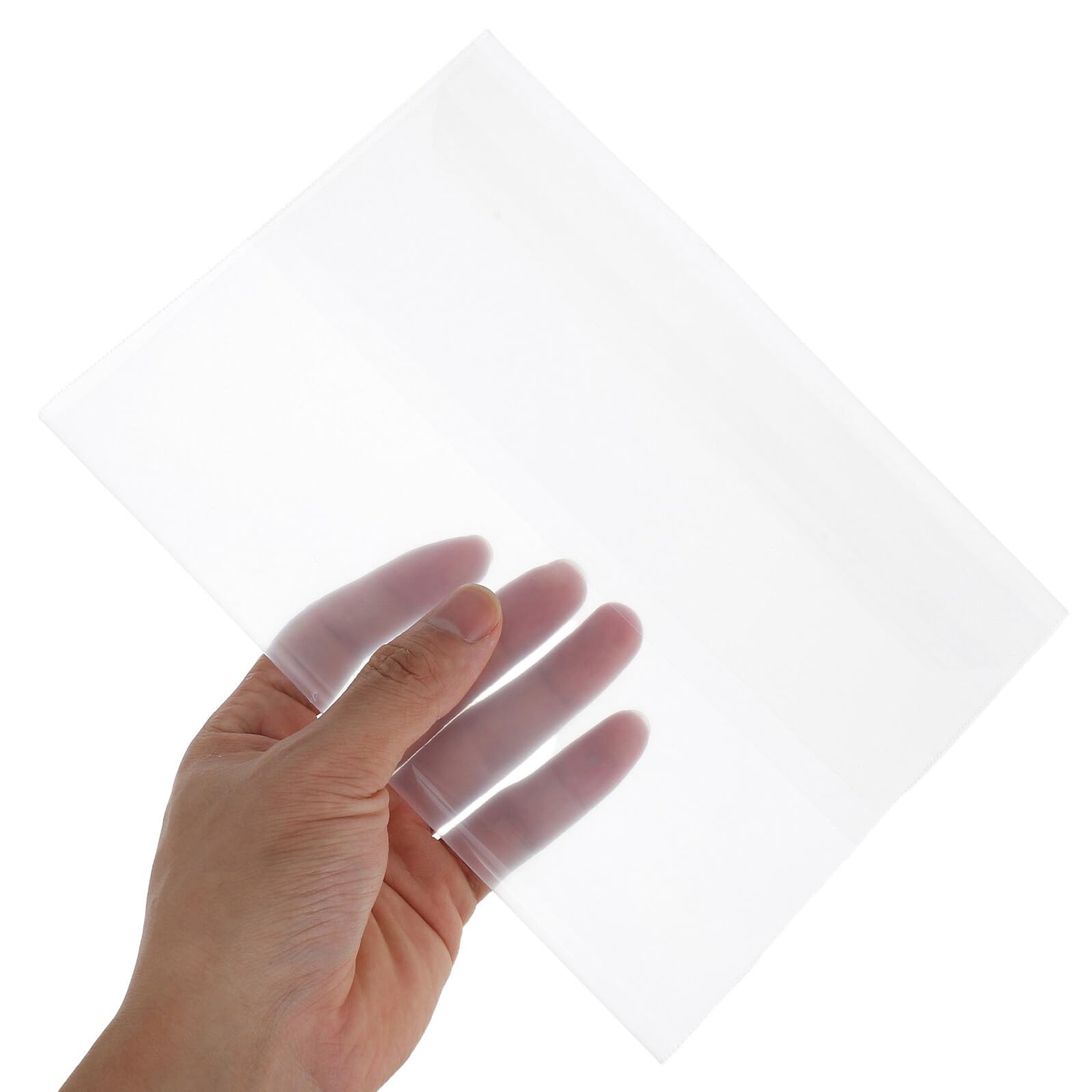 Copertina Trasparente Libri A5 60 Pezzi in Plastica | Protezione, Applicazione Facile, per Quaderno e Scrapbook, Uso Ufficio e Scuola